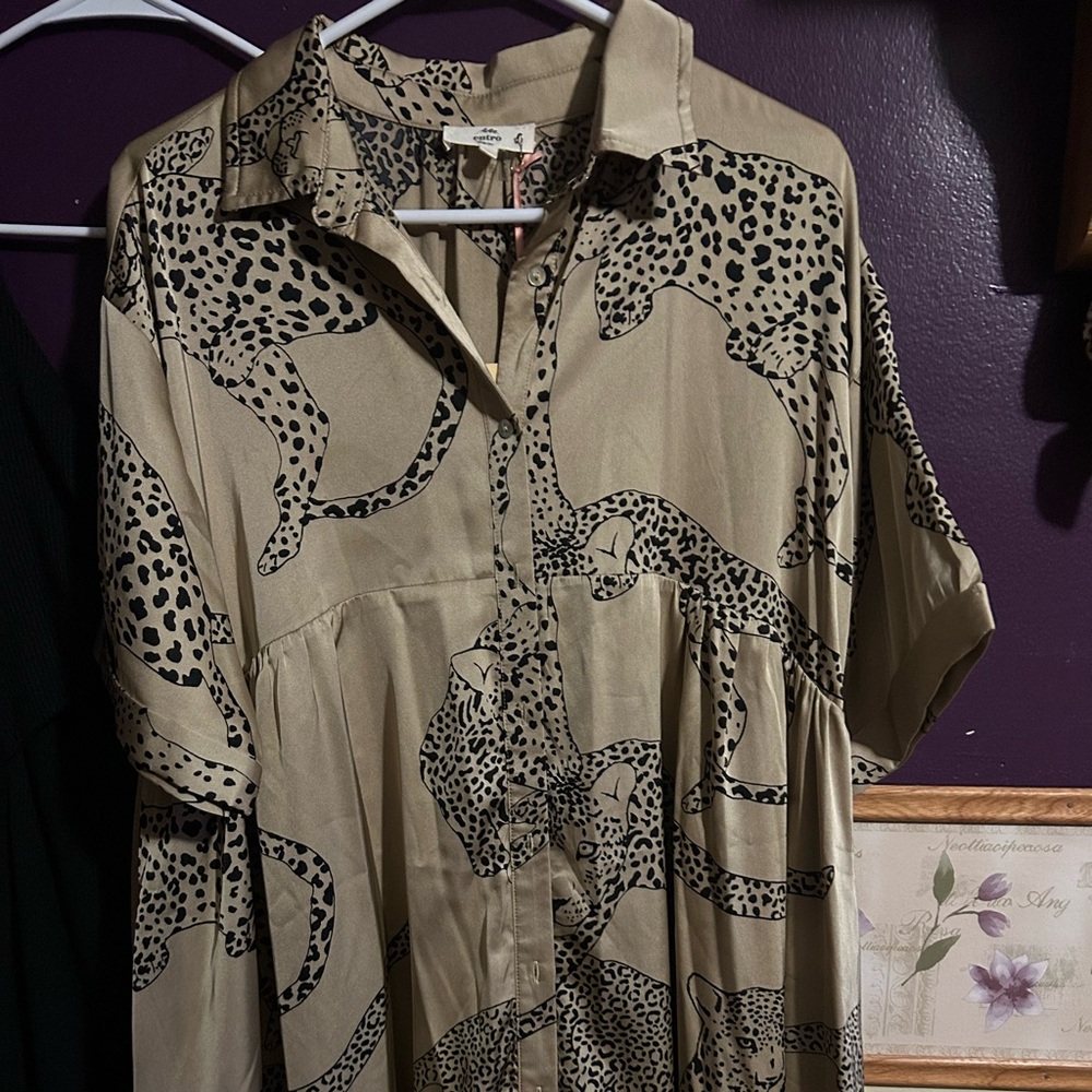 Chettah Dress